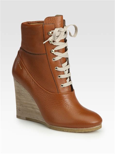 chloe leather ankle boots|chloe wedge boots us website.